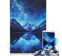 Puzzle per adulti da 1000 pezzi con la Via Lattea e le galassie gioco pratico impegnativo e stimolante ideale come regalo per tutta la famiglia 38x26cm