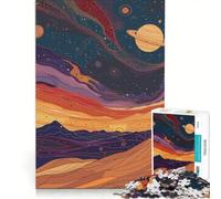 Puzzle per adulti da 1000 pezzi con l'alba su Marte un poster artistico un giocattolo educativo impegnativo e stimolante che rafforza l'amore tra le coppie 50x75cm