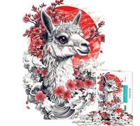 Puzzle per adulti da 1000 pezzi con lama giapponese tatuaggio puzzle per adolescenti gioco per famiglie divertente e spiritoso regalo di compleanno e unico (dimensioni 38x52cm)