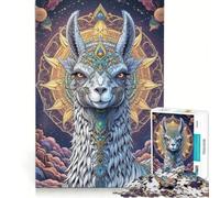 Puzzle per adulti da 1000 pezzi con lama ideale per arteterapia gioco impossibile antistress compleanno e Natale 38x26cm