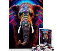 Puzzle per adulti da 1000 pezzi con l'elefante di Borderlands Puzzle da 1000 pezzi per la decorazione della casa giocattoli ottimi regali e giochi che migliorano la memoria (38x52cm)