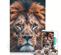 Puzzle per adulti da 1000 pezzi con leone nella foresta gioco educativo decorazione per la casa per rafforzare l'amore tra le coppie 50x75cm