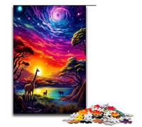 Puzzle per adulti da 1000 pezzi con motivo a fiume meraviglioso aiuta il cervello a esercitare i giocattoli avvincenti per coltivare la pazienza 1000 pezzi (75x50 cm)