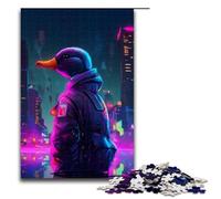 Puzzle per adulti da 1000 pezzi con motivo a papera aiuta il cervello a esercitare i giocattoli che creano dipendenza e coltivano la pazienza 75x50 cm