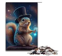 Puzzle per adulti da 1000 pezzi con motivo a scoiattolo magico, aiuta il cervello a esercitare i giocattoli che creano dipendenza e coltivano la pazienza. 1000 pezzi