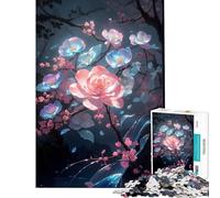 Puzzle per adulti da 1000 pezzi con motivo botanico e prugna elegante e coinvolgente ideale per coltivare la pazienza un gioco educativo per tutta la famiglia e un'opera d'arte da regalare (50x75cm)