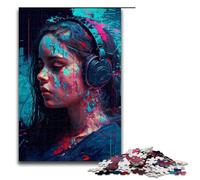 Puzzle per adulti da 1000 pezzi con motivo "Dea luminosa" da assemblare. Aiuta il cervello a esercitare i giocattoli che creano dipendenza e coltivano la pazienza. 1000 pezzi.