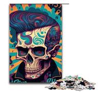 Puzzle per adulti da 1000 pezzi con motivo paesaggistico al neon assemblaggio che aiuta il cervello a esercitare i giocattoli avvincenti per coltivare la pazienza 75x50 cm