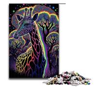 Puzzle per adulti da 1000 pezzi con motivo psichedelico astratto Aiuta il cervello a esercitare i giocattoli che creano dipendenza e coltivano la pazienza Dimensioni 75x50 cm