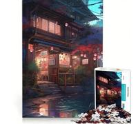 Puzzle per adulti da 1000 pezzi con paesaggi mozzafiato del Giappone, gioco rompicapo, attività divertenti da fare in casa, lista dei desideri con Babbo Natale, 50x75cm