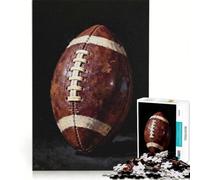 Puzzle per adulti da 1000 pezzi con paesaggio americano a tema football, gioco pratico, ideale per passare il tempo durante le vacanze a casa e per rafforzare l'amore di coppia 38x26cm