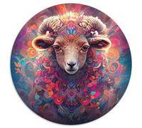 Puzzle per adulti da 1000 pezzi con pecorelle dei cartoni animati, ideali per il divertimento in famiglia, regalo perfetto per feste e compleanni 67,5x67,5 cm