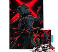 Puzzle per adulti da 1000 pezzi con personaggi anime e sfondo axrossa Gioco educativo per tutta la famiglia Ottimo regalo per chi ama giocare e migliorare la memoria (dimensioni 50x75cm)