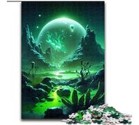Puzzle per adulti da 1000 pezzi con pianeti della galassia colorati,realizzati in legno,perfetti come decorazioni fai da te o come,50x75cm,per divertirsi in famiglia,perfetti per compleanni