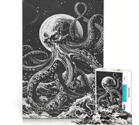 Puzzle per adulti da 1000 pezzi con polpo e mostro gioco rompicapo interazione genitore-figlio rafforza l'amore tra le coppie 50x75cm