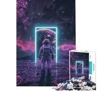 Puzzle per adulti da 1000 pezzi con portale spaziale ideale per compleanni e Natale Gioco educativo di analisi e logica per ragazzi dai 14 anni in su (38x52cm)