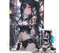 Puzzle per adulti da 1000 pezzi con protagoniste donne potenti degli anime gioco rilassante antistress intellettuale regalo di compleanno regalo di viaggio 38x52cm