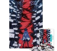 Puzzle per adulti da 1000 pezzi con ragazza anime che affronta la paura gioco educativo e stimolante ideale per rilassarsi e alleviare lo stress perfetto come regalo di compleanno (dimensioni 75x50cm)