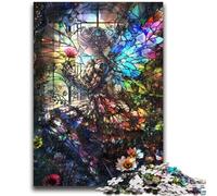 Puzzle per adulti da 1000 pezzi con ragazza anime giapponese per bambini dai 14 anni in su, ideale come regalo per tutta la famiglia, 26x38cm