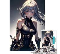 Puzzle per adulti da 1000 pezzi con ragazza anime gioco per famiglie giocattolo educativo ottimo regalo per chi ama giocare e migliorare la memoria (dimensioni 50x75cm)