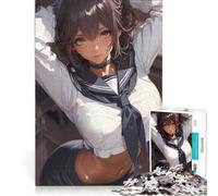 Puzzle per adulti da 1000 pezzi con ragazza anime in uniforme da marinaio, ideale per giochi in famiglia, interazione genitore-figlio e come oggetto da aggiungere alla lista dei desideri
