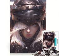 Puzzle per adulti da 1000 pezzi con ragazza calciatrice, gioco pratico, rilassante e stimolante per la mente, regalo di compleanno, regalo di viaggio 50x75cm