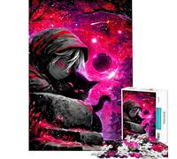 Puzzle per adulti da 1000 pezzi con ragazzo anime e gatto in un paesaggio fantasy Puzzle per adolescenti giochi rilassanti ideali per le vacanze a casa per passare il tempo giochi stimolanti e regali