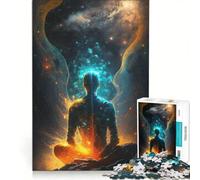 Puzzle per adulti da 1000 pezzi con riflessi di nebulose gioco impossibile migliora la memoria con pezzi a incastro di forma casuale 50x75cm