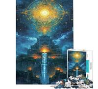 Puzzle per adulti da 1000 pezzi con schema panoramico gioco di puzzle per adulti decorazione da parete regalo per donne amici e familiari (dimensioni 38x52cm)