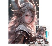Puzzle per adulti da 1000 pezzi con simpatiche valchirie Aiuta ad allenare la mente è un giocattolo divertente e spiritoso perfetto per decorare le pareti adatto a partire dai 14 anni 50x75cm