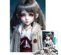 Puzzle per adulti da 1000 pezzi con simpatici mostri in stile manga Aiuta a stimolare la mente Perfetto per decorare e divertirsi Giochi divertenti per ragazzi dai 14 anni in su (38x26cm)