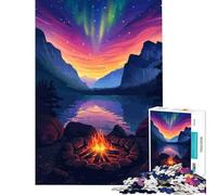 Puzzle per adulti da 1000 pezzi con soggetto Yosemite natura pixel art gioco rilassante sfida per l'intelligenza giocattolo avvincente regalo di compleanno per divertimento in famiglia (38x52cm)