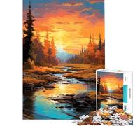 Puzzle per adulti da 1000 pezzi con splendido paesaggio naturale Un'impresa impegnativa da completare un rompicapo stimolante per ragazzi dai 14 anni in su 38x26cm