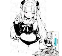 Puzzle per adulti da 1000 pezzi con succube sexy in stile Kawaii ideale per compleanni e Natale Gioco antistress divertente per maggiori di 14 anni (38x52cm)