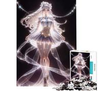 Puzzle per adulti da 1000 pezzi con tema anime Crystal Girl gioco educativo giocattolo didattico ottimo regalo e giocattolo per tutta la famiglia (dimensioni 38x26cm)