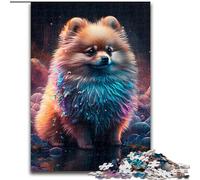 Puzzle per adulti da 1000 pezzi con tema fantasy Pomerania, per compleanni, feste e occasioni speciali (dimensioni 38x26cm)