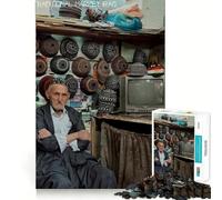 Puzzle per adulti da 1000 pezzi con tema "Mercato tradizionale in Iraq", gioco di precisione, giocattolo stimolante per la mente, per il tempo libero, regalo di compleanno (38x52cm)
