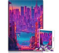 Puzzle per adulti da 1000 pezzi con tema "Viaggio nella città di San Francisco", gioco di apprendimento e sfida mentale, sorpresa premurosa per le celebrazioni, dimensioni 50x75cm