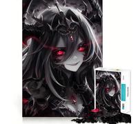 Puzzle per adulti da 1000 pezzi con teschio e demone in stile anime,ideale per stimolare Gioco di abilità con tagli precisi e allineamento perfetto,perfetto per divertirsi durante le serate