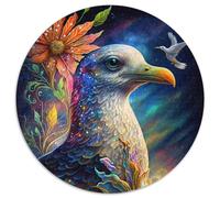 Puzzle per adulti da 1000 pezzi con uccelli, puzzle impegnativi ideali per gli innamorati, Capodanno e San Valentino, 67,5x67,5 cm.
