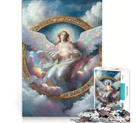 Puzzle per adulti da 1000 pezzi con un bellissimo angelo, giocattolo educativo, taglio di precisione, per rafforzare l'amore tra le coppie 50x75cm