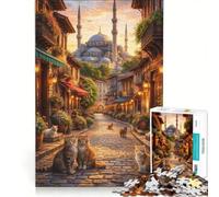 Puzzle per adulti da 1000 pezzi con una splendida immagine di Istanbul, gioco interattivo per tutta la famiglia, idea regalo unica per compleanni e altre occasioni 50x75cm