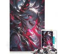 Puzzle per adulti da 1000 pezzi con una studentessa anime pazza, gioco rilassante, interazione genitore-figlio, collezione d'artista, belle arti 38x26cm