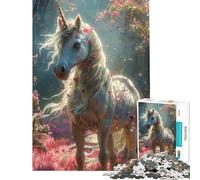 Puzzle per adulti da 1000 pezzi con unicorno impegnativo da completare gioco manuale difficile adatto a persone dai 14 anni in su (38x26cm)