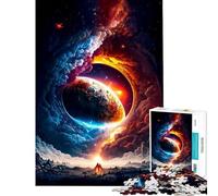 Puzzle per adulti da 1000 pezzi con vulcano marziano difficile e stimolante per analisi e logica decorazione da parete adatto a partire dai 14 anni (38x26cm)