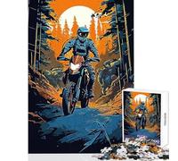 Puzzle per adulti da 1000 pezzi "Conquista i sentieri della foresta" gioco educativo sfida impegnativa decorazione da parete per rafforzare l'amore tra le coppie (50x75cm)