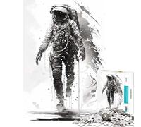 Puzzle per adulti da 1000 pezzi "Conquistatori Spaziali" - Gioco educativo e stimolante ideale come regalo per attività in famiglia (dimensioni 38x26cm)