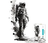 Puzzle per adulti da 1000 pezzi "Conquistatori Spaziali" sfida per l'intelligenza gioco avvincente impossibile da realizzare decorazione da parete regalo perfetto (dimensioni 38x26cm)