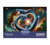 Puzzle Per Adulti Da 1000 Pezzi Cosmic Serpent Art Print Puzzle Per Adulti Giochi Rilassanti Ma Divertenti E Umoristici Regalo Di Compleanno, Regali, 70x50cm/1000pcs