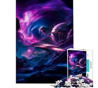 Puzzle per adulti da 1000 pezzi Cosmic Vortex Odyssey gioco educativo e rompicapo per tutta la famiglia regalo per donne e uomini (dimensioni 50x75cm)